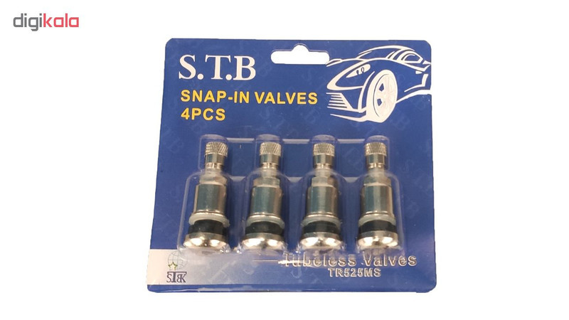سر والف لاستیک خودرو اس تی بی مدل tr525ms بسته 4 عددی
