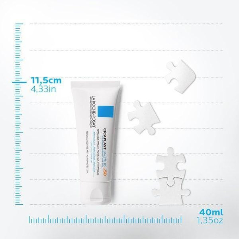 بالم ترمیم کننده پوست لاروش پوزای مدل Cicaplast حجم 40 میلی لیتر
