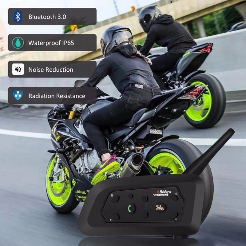 هدست کلاه کاسکت ونت‌فون مدل Riders 6