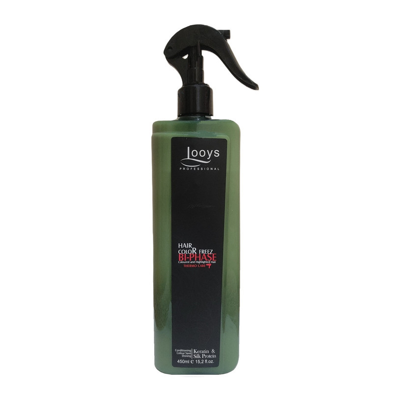 سرم دوفاز مو لویز مدل Keratin and Silk Protein حجم 450 میلی لیتر