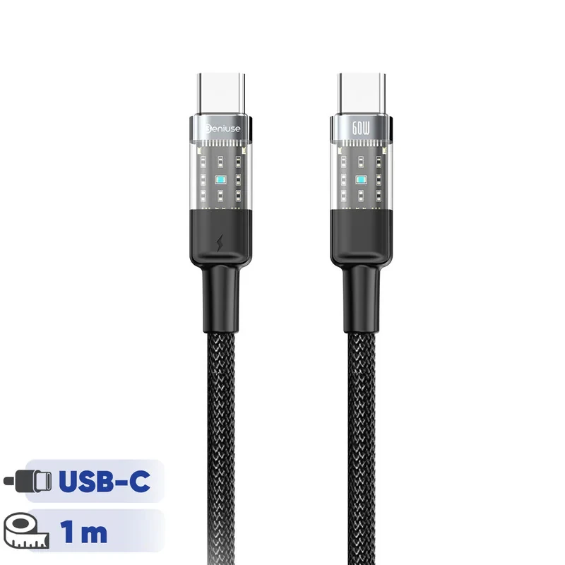 کابل USB-C بنیوس مدل BE-CA09 طول 1متر
