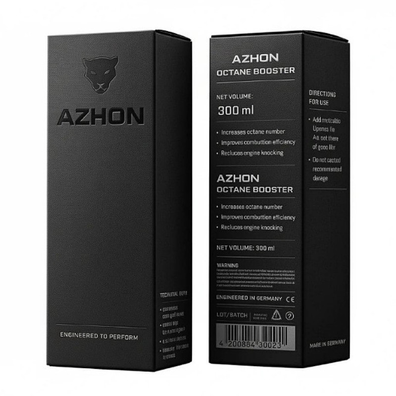 مکمل سوخت خودرو بنزینی آژون مدل پوما حجم 300 میلی لیتر بسته 12 عددی