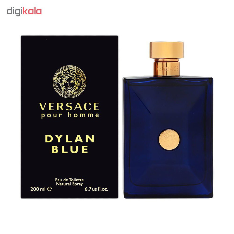 ادو تویلت مردانه ورساچه مدل Pour Homme Dylan Blue