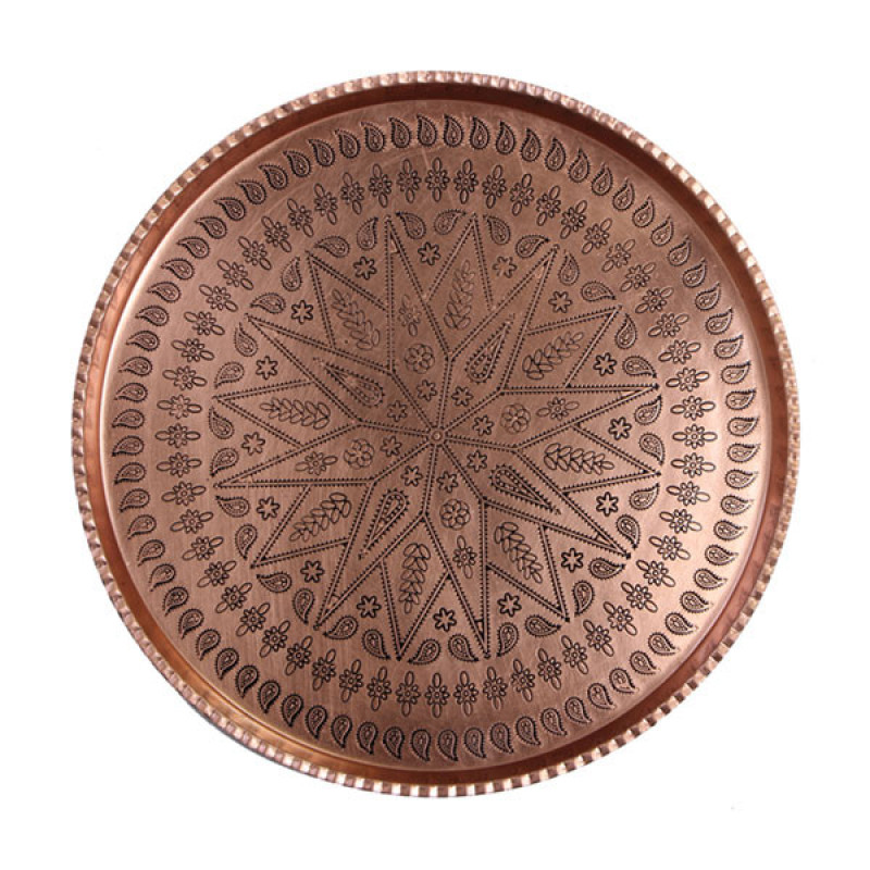 ست 8 تکه پارچ و لیوان مسی کد ZH28