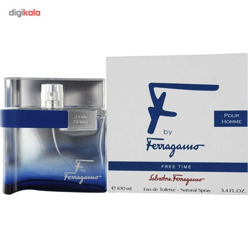 ادو تویلت مردانه سالواتوره فراگامو F By Ferragamo Free Time حجم 100ml