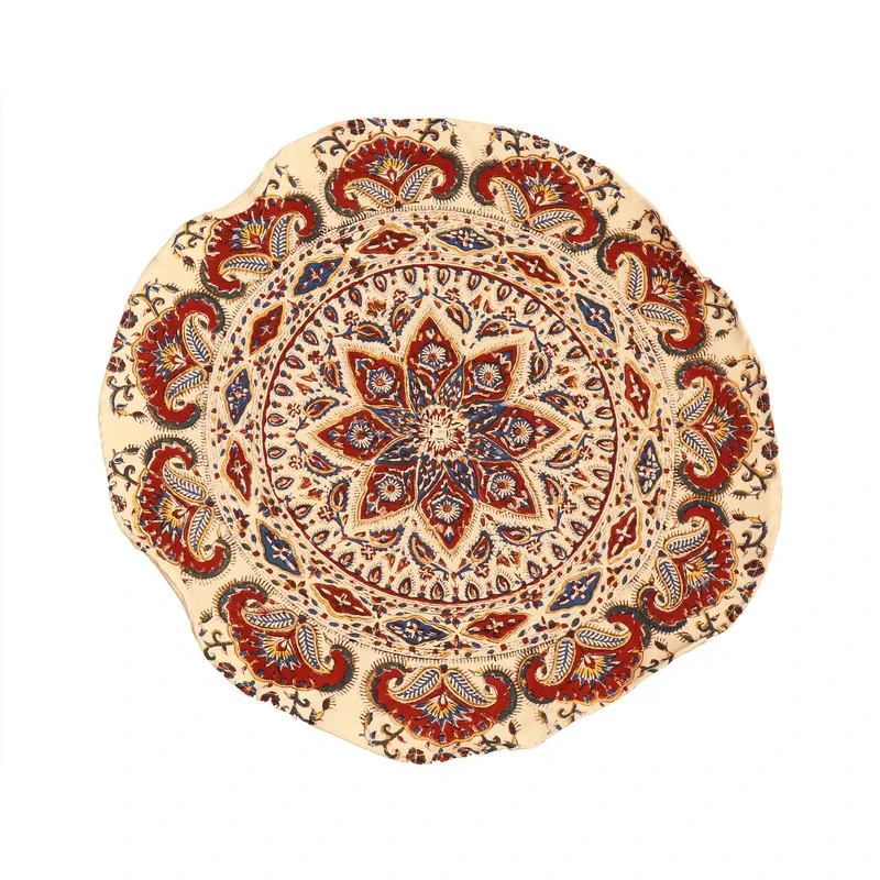 رومیزی قلمکار مدل ساده کد 50