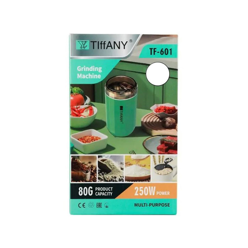 آسیاب 250 وات 80 گرم تیفانی مدل TF-601