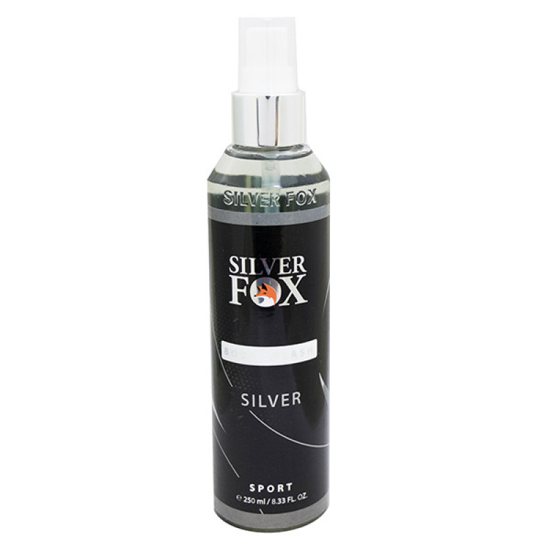 بادی اسپلش مردانه سیلور فاکس مدل Silver Scent حجم 220 میلی لیتر