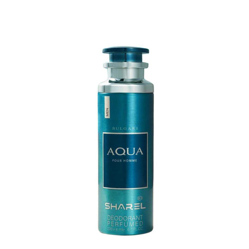 اسپری بدن مردانه شارل مدل Aqua حجم 200 میلی لیتر