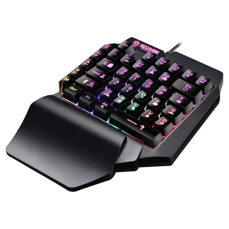 کیبورد مخصوص بازی شیپادو مدل RGB F6