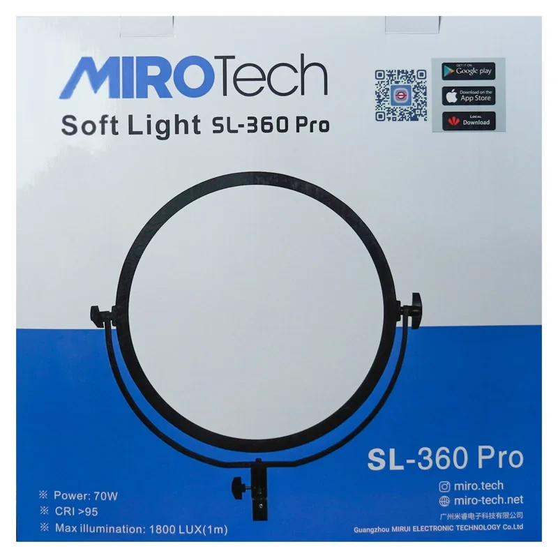 نور ثابت ال ای دی میروتک مدل SL-360 Pro