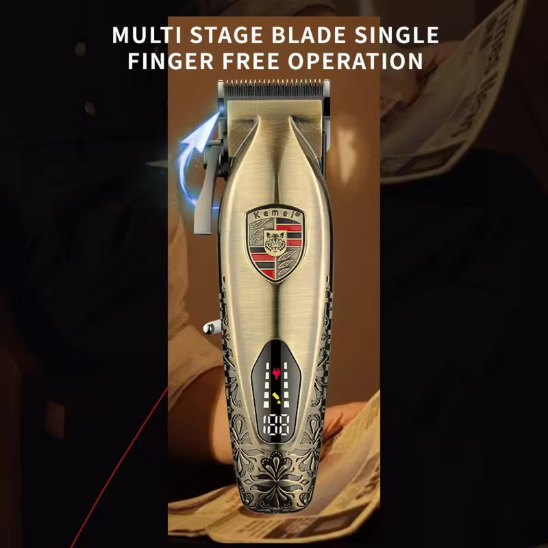 ماشین اصلاح موی سر و صورت کیمی مدل km-2365 مجموعه 2عددی