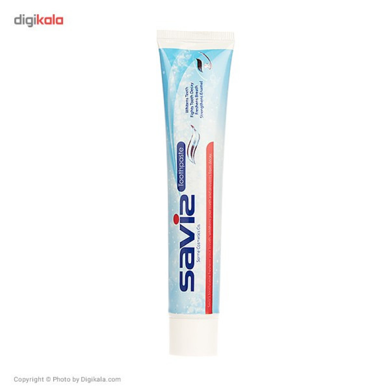 خمیر دندان ساویز مدل Fluoride وزن 80 گرم
