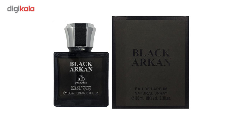 ادو پرفیوم مردانه ریو کالکشن مدل Rio Black Arkan حجم 100ml