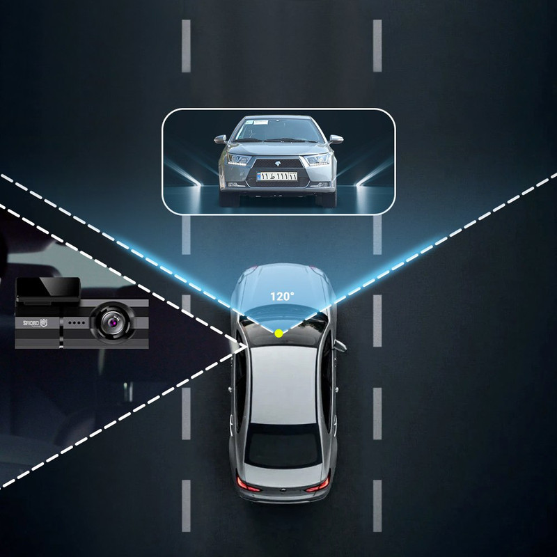 دوربین ثبت وقایع خودرو اسفیورد مدل D190