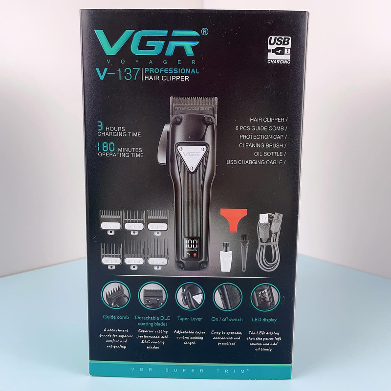 ماشین اصلاح موی سر وی جی ار مدل v-137