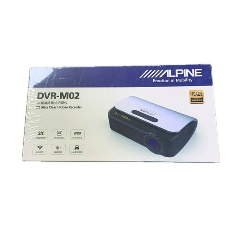 دوربین ثبت وقایع خودرو مدل الپاین DVR-M02