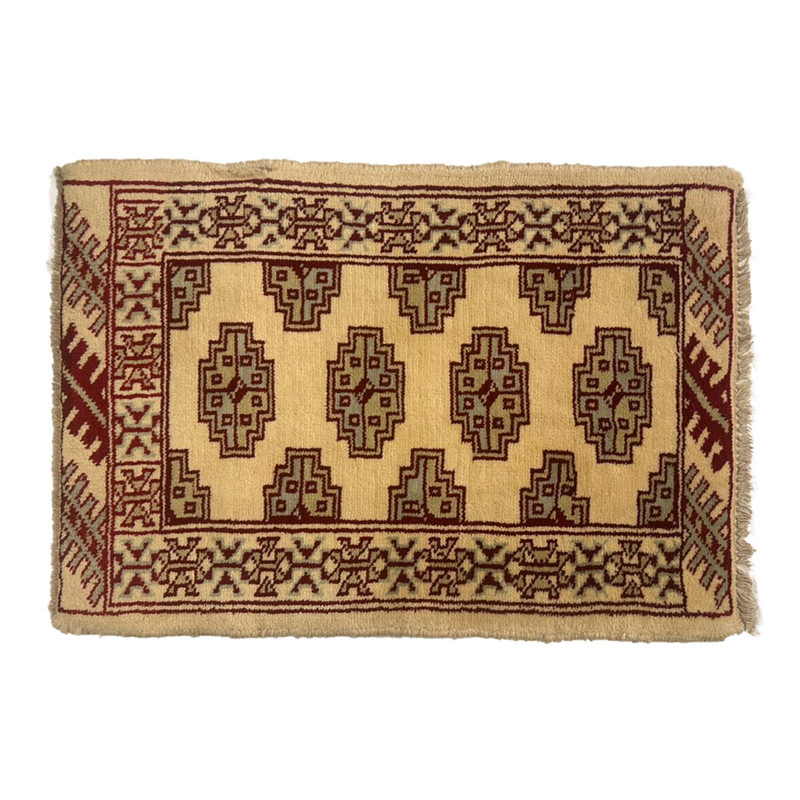 فرش دستباف نیم متری مدل ترکمن کد Nkpstp6