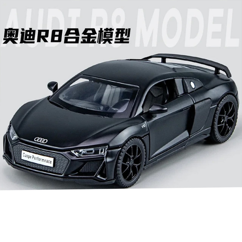 ماشین بازی ناب سل مدل موزیکال چراغ دار AUDI R8