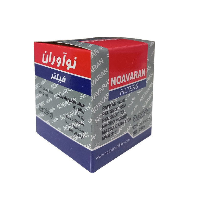 فیلتر روغن خودرو فیلتر  نوآوران مدل NO2107 مناسب برای پژو روآ