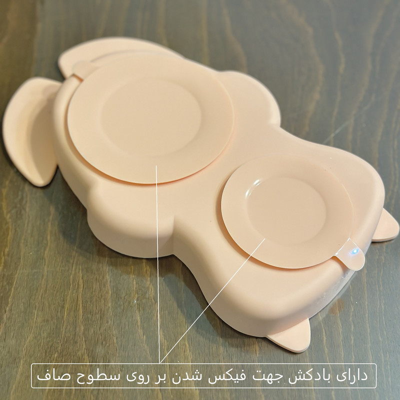 ظرف غذا 5 تکه کودک مدل خرگوش کد 2025