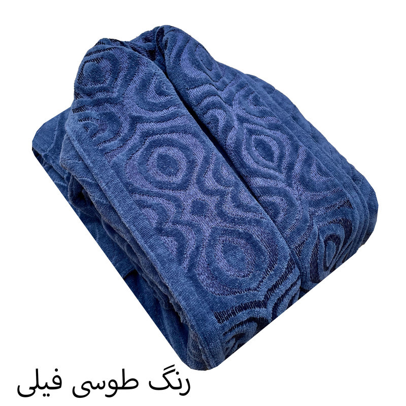 حوله پالتویی هنرمند مدل موجی سایز ۱۴۵