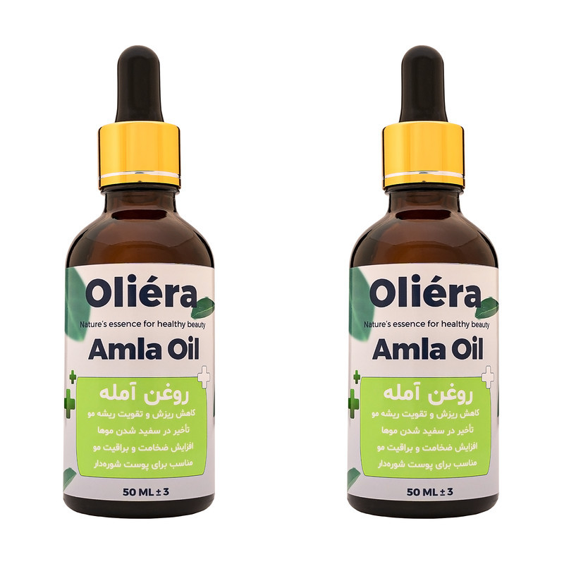 روغن مو اُلیئرا مدل آمله کد + A حجم 50 میلی لیتر بسته 2 عددی