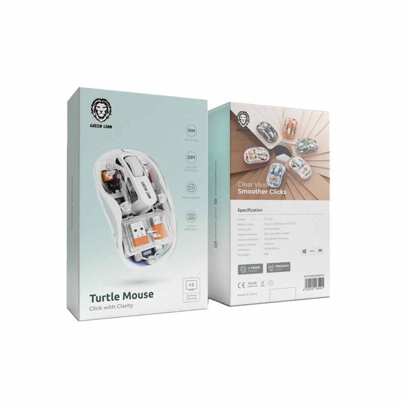 ماوس بی سیم مدل turtle mouse