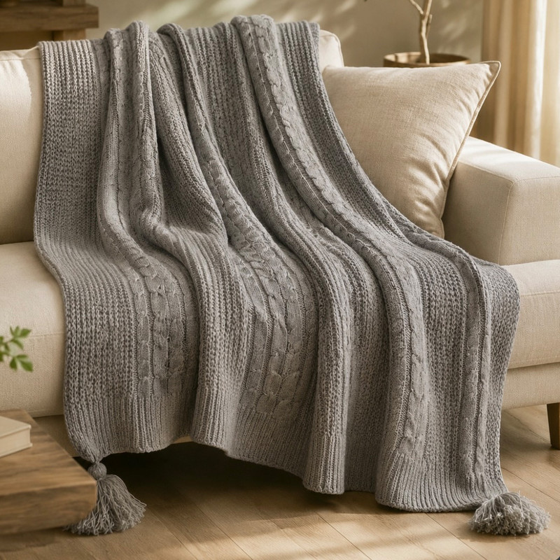 شال مبل و تخت مدل والنس سایز 200x160 سانتی متر