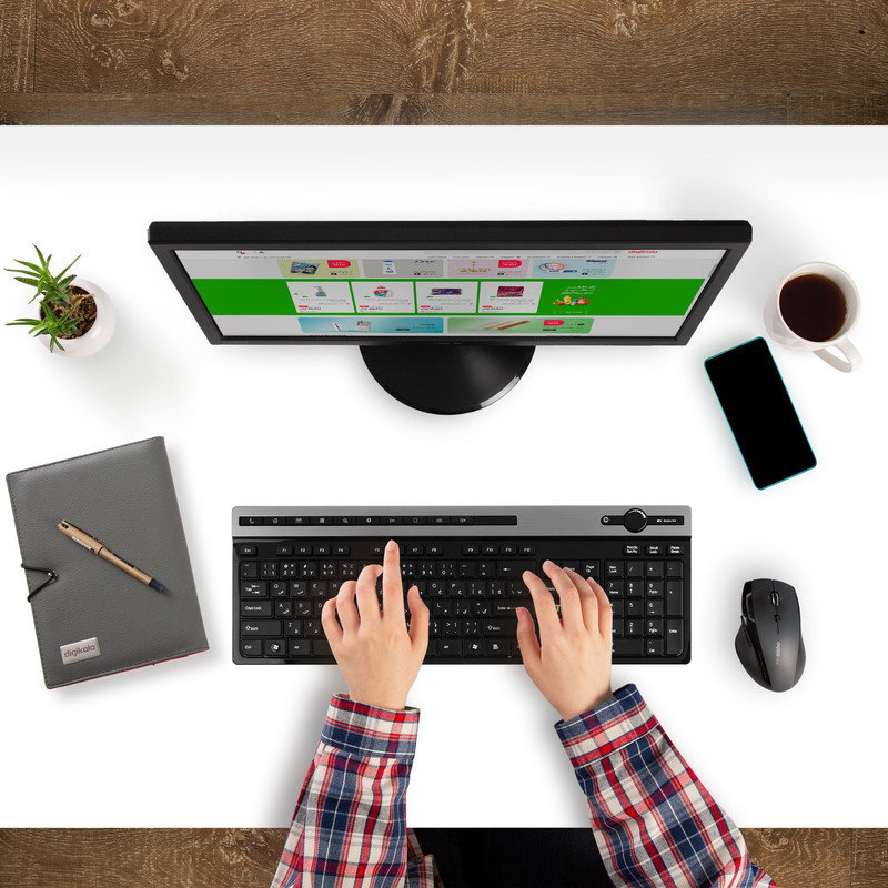 کیبورد و ماوس تسکو مدل TKM-7106