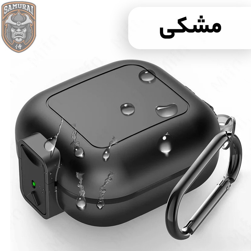کاور سامورایی مدل Quad-38 مناسب برای کیس هدفون سامسونگ Galaxy Buds Live  Buds Pro  Buds 2  Buds 2 Pro  Buds FE  Buds Core