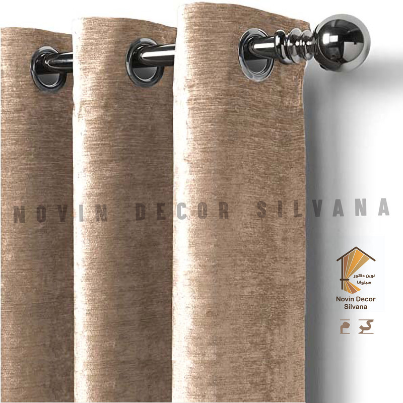 پرده نوین دکور سیلوانا مدل Shanel 280_1 سایز 280 × 140 سانتی متر