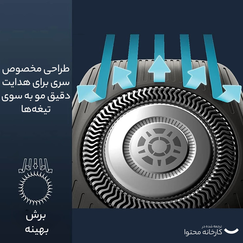 ماشین اصلاح موی صورت فیلیپس مدل S5898