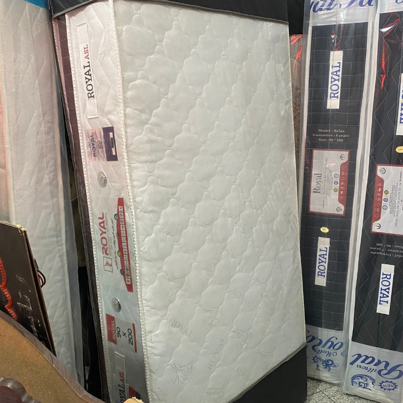 تشک طبی فنری رویال مدل پرفکت دو نفره سایز 200×160 سانتی متر