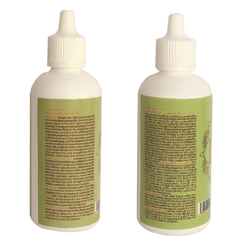 روغن مو مرهم یاب مدل جلبک دریایی و رازیانه حجم 80 میلی لیتر مجموعه 2 عددی