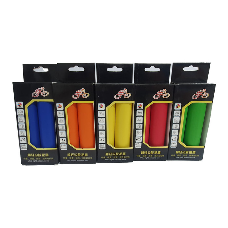 گریپ دسته دوچرخه مدل silicone بسته 2 عددی