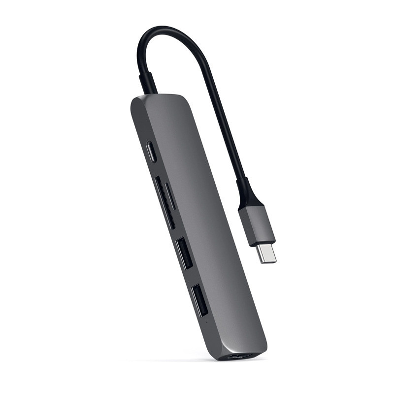 هاب 6 پورت USB-C  ساتچی مدل SLIM V2