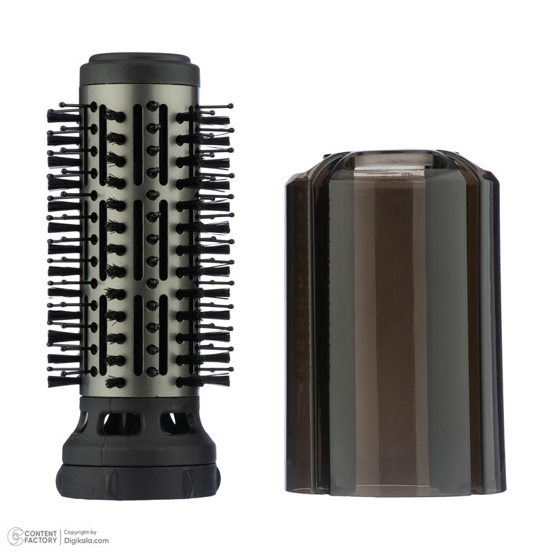 سشوار برس‌دار چرخشی 240 وات پرنسلی مدل PR312AT، موتور DC، وزن 1430 گرم، دارای سری شانه‌دار، سری برس‌دار گرد پهن، سری چرخشی، کیف نگه‌دارنده، سری دندانه‌دار با ویژگی فرکنندگی، صاف‌کنندگی، حجم‌دهندگی