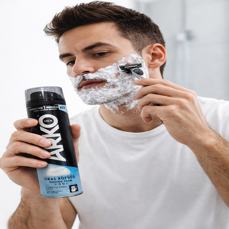 فوم اصلاح آرکو من مدل COOL حجم 200 میلی لیتر