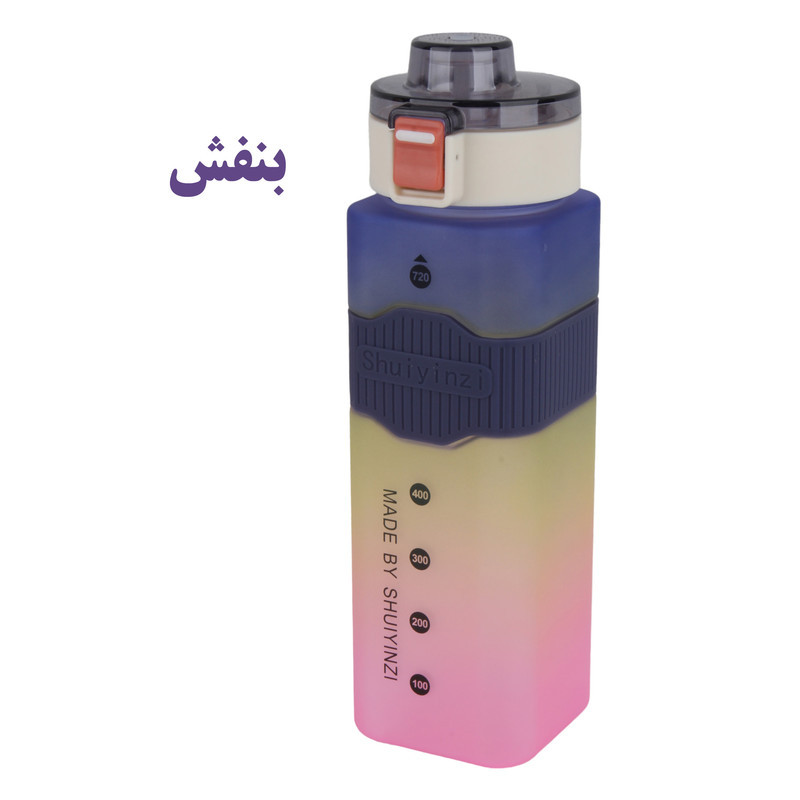 قمقمه ورزشی مدل اکریلیک گنجایش 0.720 لیتر