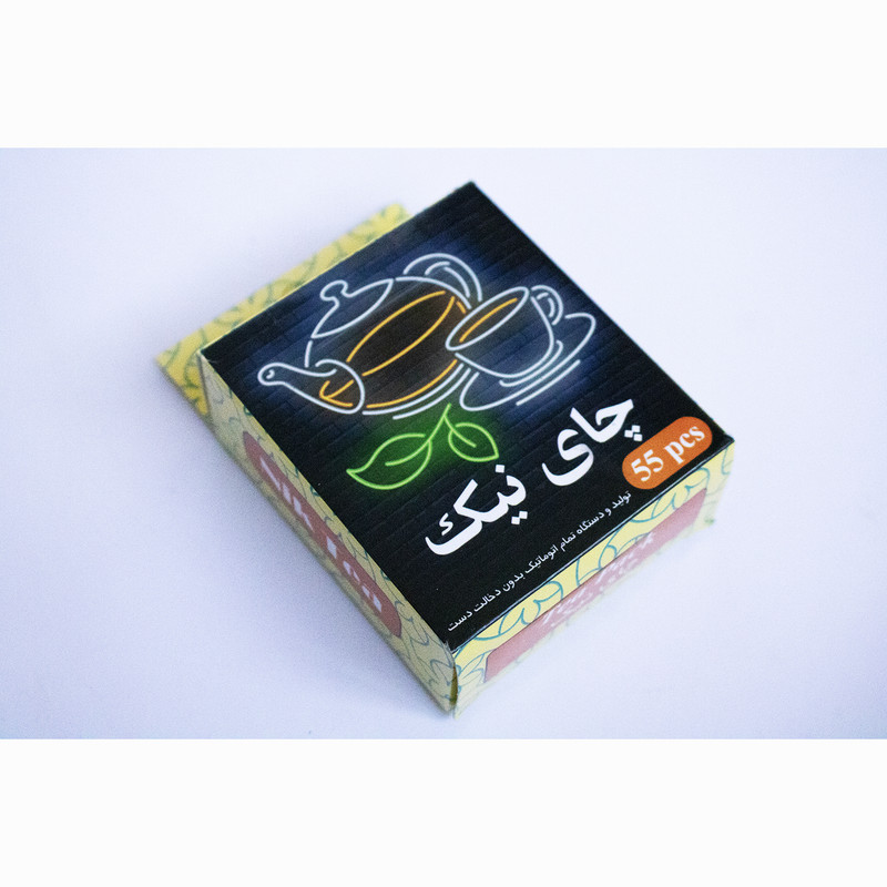 فیلتر چای چای نیک مدل پاکتی کد M15 بسته 55 عددی