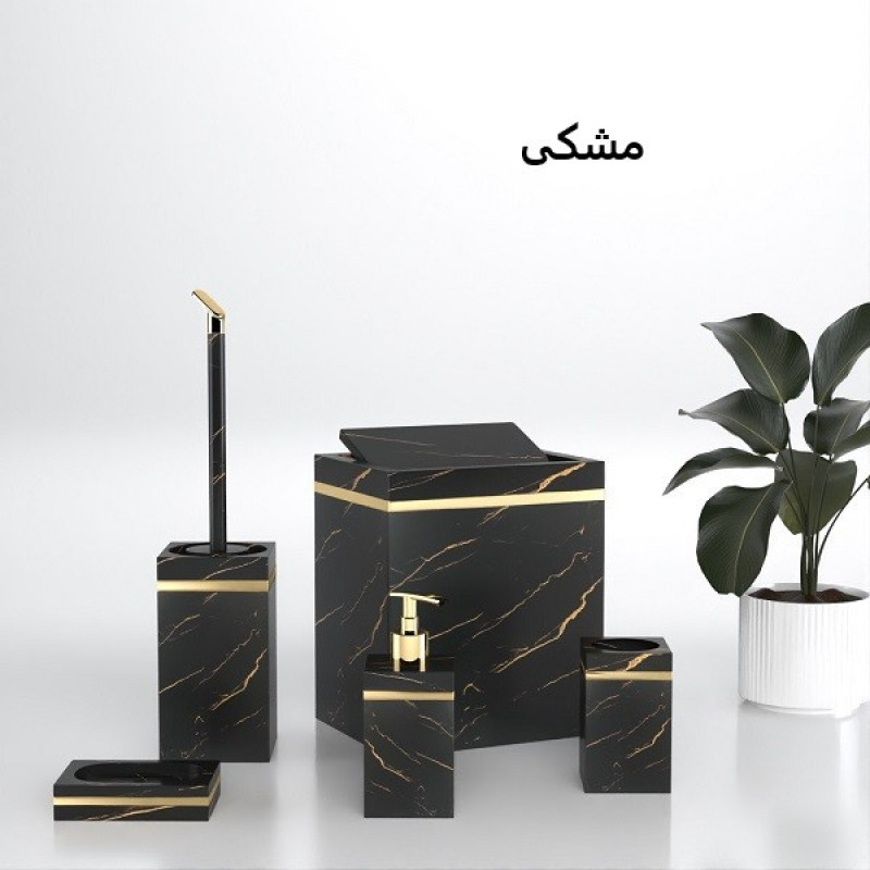 ست سرویس بهداشتی 5 تکه هارمونی مدل TP65102