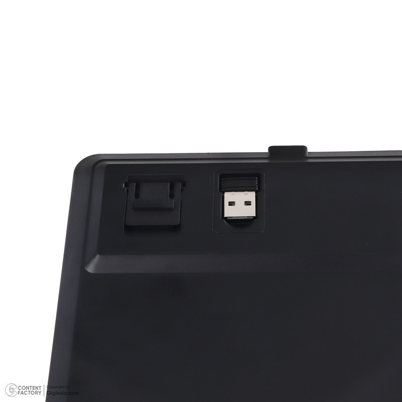 کیبورد بی سیم لاجی کی مدل K520B، سوییچ مکانیکال قرمز، Full-Size، نورپردازی RGB