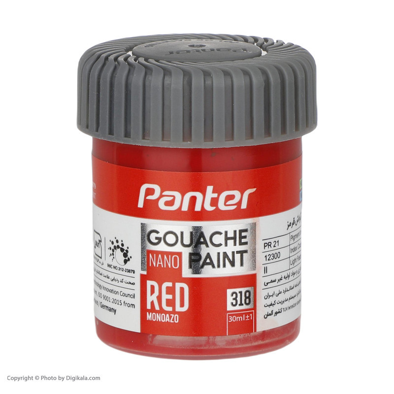 گواش 12 رنگ پنتر کد GP-711-12