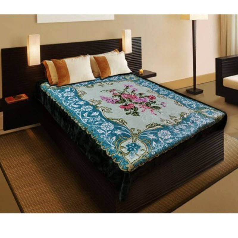 پتو دو نفره گلبافت مدل برتر کد 137 سایز 220x240 سانتی‌متر