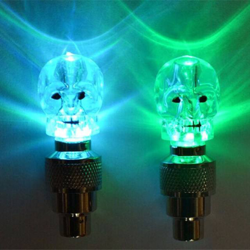 چراغ دوچرخه فایرفلایز مدل Skull بسته 2 عددی