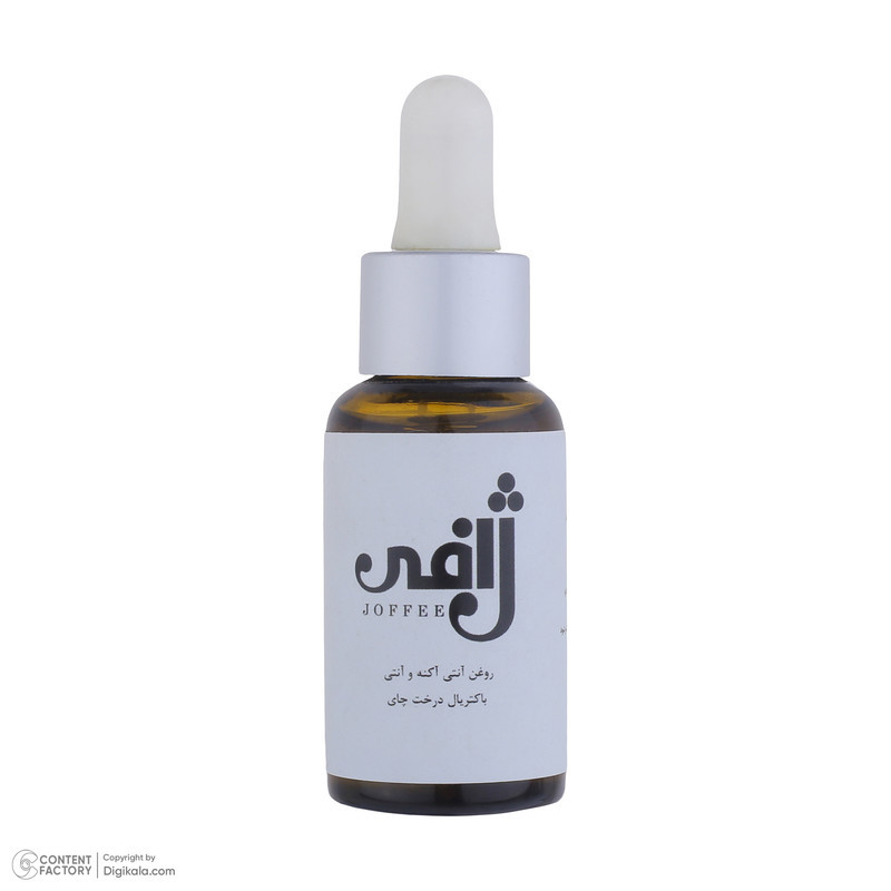 روغن درخت چای ژافی مدل آنتی آکنه و آنتی باکتری مناسب پوست‌های آکنه‌ای حجم 30 میلی‌لیتر