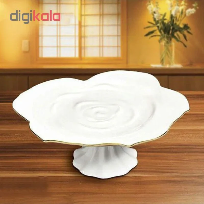 شیرینی خوری لمونژ طرح گل رز