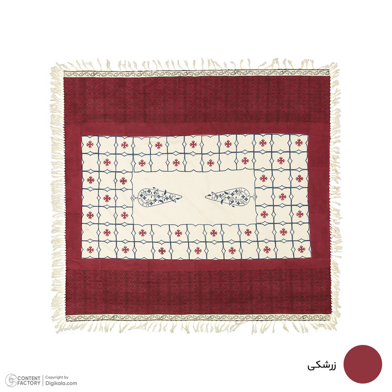 رومیزی بومی مدل 06 سایز 100x95 سانتی‌متر