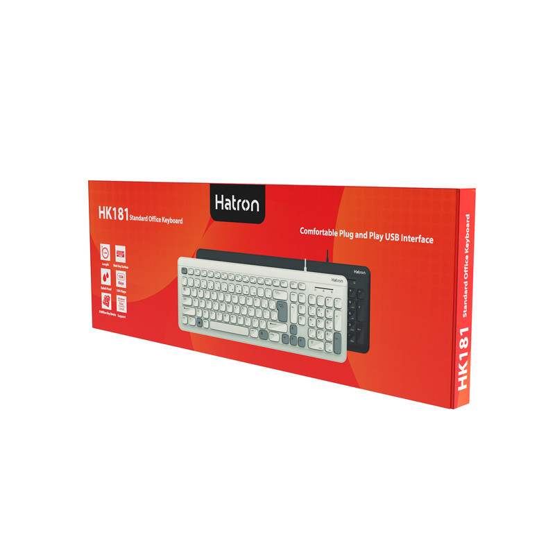 کیبورد ارگونومیک هترون مدل HK181